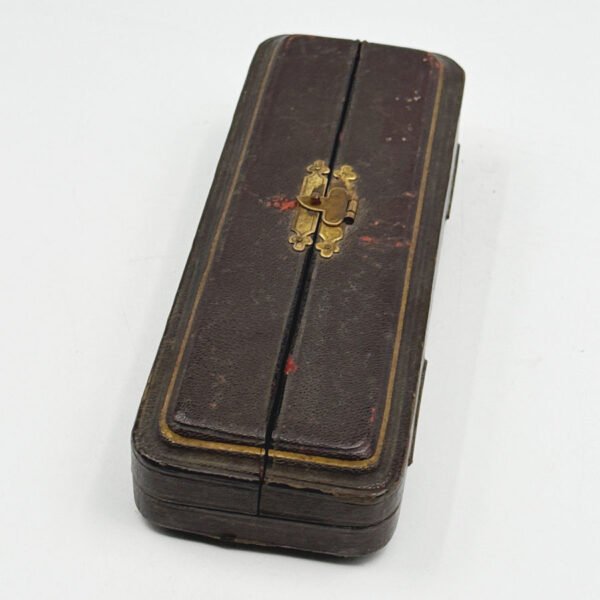 Hallmarked Silver Perfume Bottle Birmingham 1890 Boxed