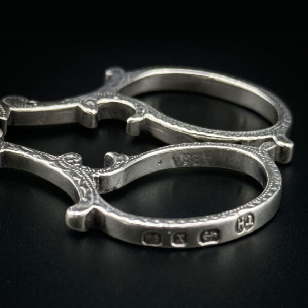 Hallmarked Silver Sugar Tongs Nips Birmingham 1897
