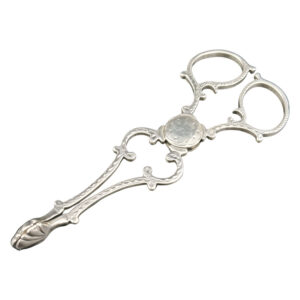 Hallmarked-Silver-Sugar-Tongs-Nips-Birmingham-1897 Hallmarked Silver Sugar Tongs Nips Birmingham 1897
