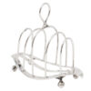 Hallmarked Silver Toast Rack Sheffield 1909