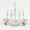 Hallmarked Silver Toast Rack Sheffield 1909