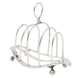 Hallmarked-Silver-Toast-Rack-Sheffield-1909 Hallmarked Silver Toast Rack Sheffield 1909