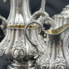 Hallmarked Victorian Silver Four Piece Tea Set
