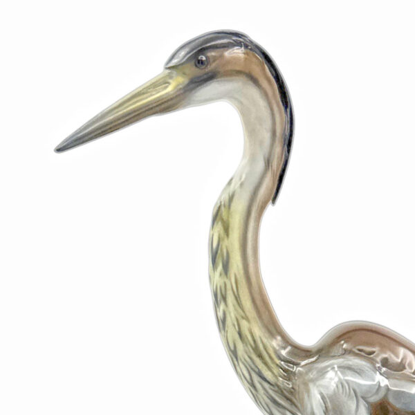 _Rosenthal-Grey-Heron-Hugo-Meisal-Figurine-1936-2 Rosenthal Grey Heron Hugo Meisal Figurine 1936