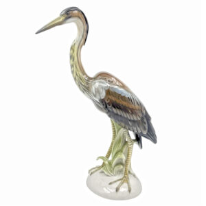 Rosenthal Grey Heron Hugo Meisal Figurine 1936