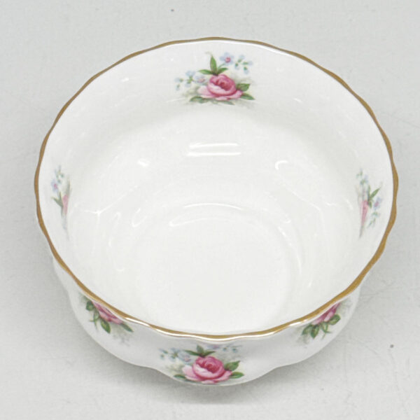 Royal Albert Forget Me Not Rose Coffee Sugar Bowl