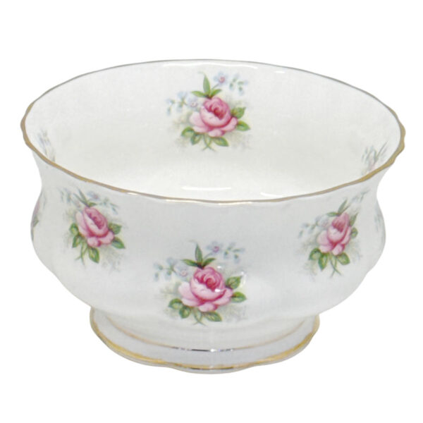 Royal Albert Forget Me Not Rose Coffee Sugar Bowl
