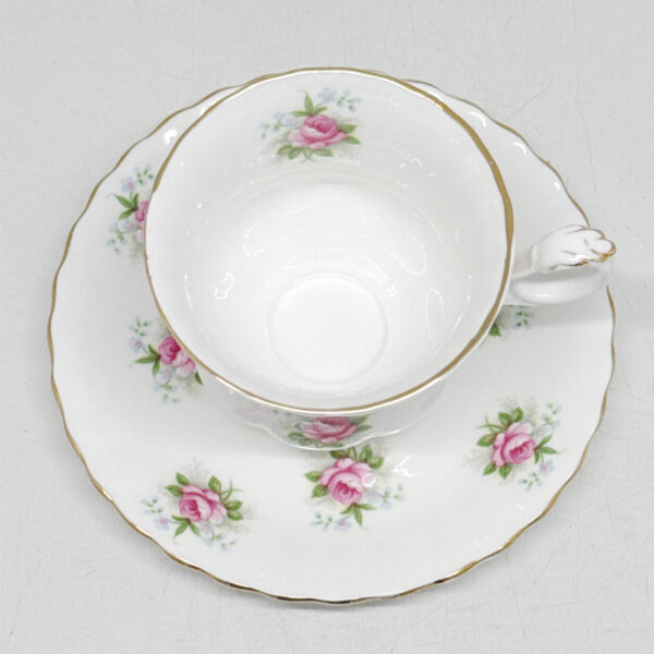 Royal Albert Forget Me Not Rose Demitasse Duo