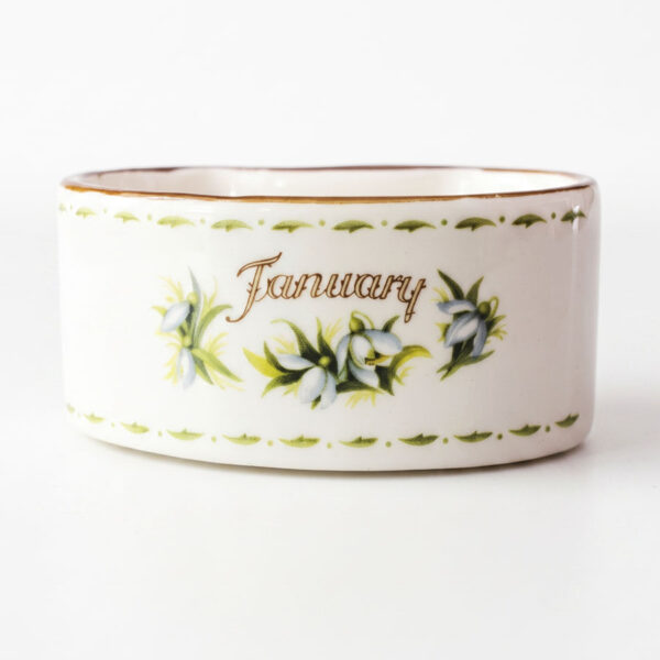 Royal Albert January Flower Of The Month Serviette Ring