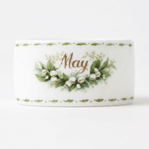 Royal Albert May  Flower Of The Month Serviette Ring