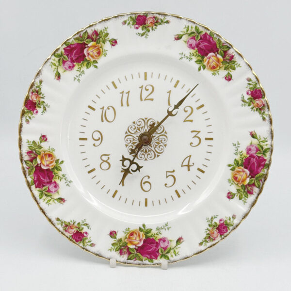 Royal Albert Old Country Roses Wall Clock