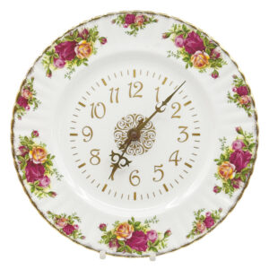 Royal-Albert-Old-Country-Roses-Wall-Clock Royal Albert Old Country Roses Wall Clock