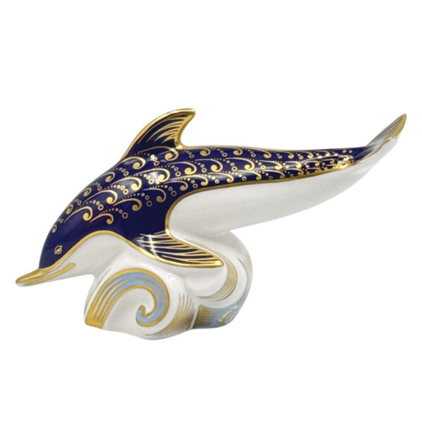 Royal Crown Derby Bottlenose Dolphin Paperweight