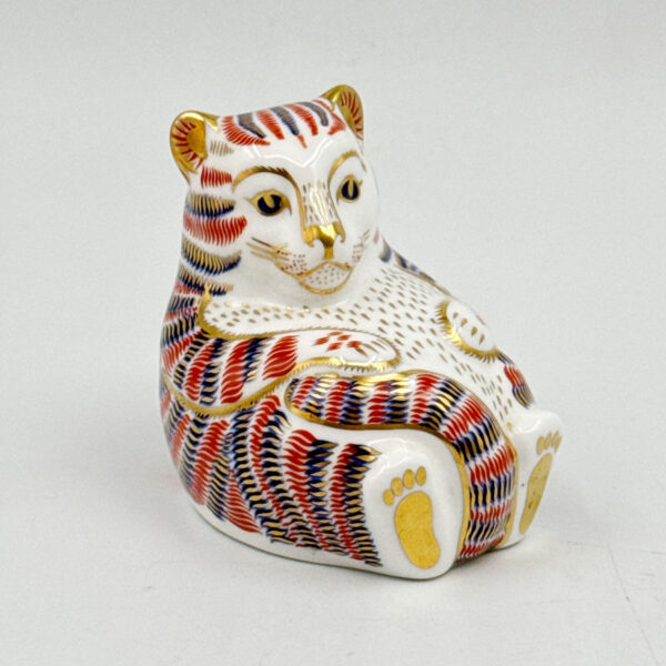 Royal Crown Derby Tiger Cub Paperweight 1993