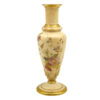 Royal Worcester Blush Ivory Floral Spill Daisies Vase C1894