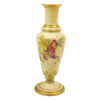 Royal Worcester Blush Ivory Floral Spill Vase Spring Flowers C1894