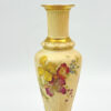 Royal Worcester Blush Ivory Floral Spill Vase Spring Flowers C1894