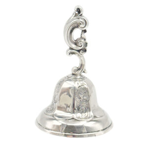 Russian Hallmarked Silver Table Bell