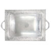 Victorian Hallmarked Silver Tea Tray Sheffield 1893 AH Thompson