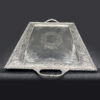 Victorian Hallmarked Silver Tea Tray Sheffield 1893 AH Thompson