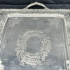 Victorian Hallmarked Silver Tea Tray Sheffield 1893 AH Thompson