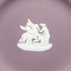 Wedgwood Lilac Jasperware Plate Watering Of Bellerophon