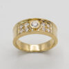 18ct Gold Old Cut Diamond Ring