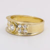 18ct Gold Old Cut Diamond Ring