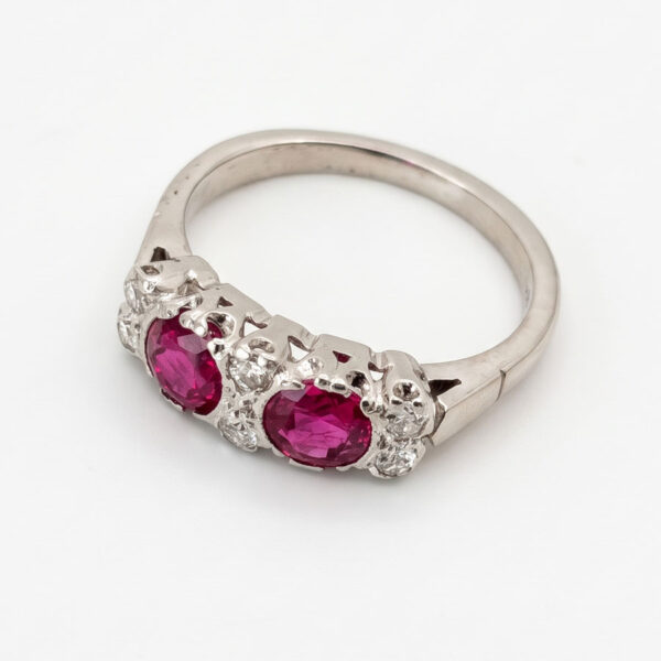 18ct-White-Gold-Ruby-and-Diamond-Ring-5 18ct White Gold Ruby and Diamond Ring