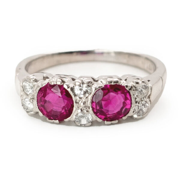 18ct-White-Gold-Ruby-and-Diamond-Ring 18ct White Gold Ruby and Diamond Ring
