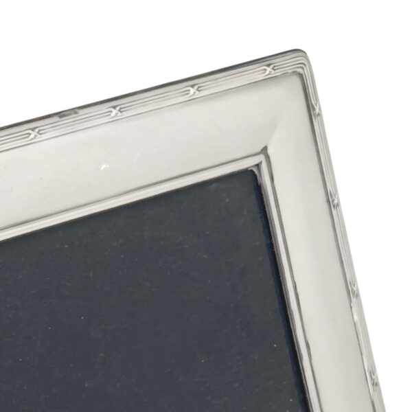 Carrs-Silver-Elizabeth-II-Picture-Frame-Sheffield-Reeded-Border-2 Carrs Silver Elizabeth II Picture Frame Sheffield Reeded Border