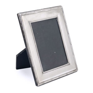Carrs Silver Elizabeth II Picture Frame Sheffield Reeded Border