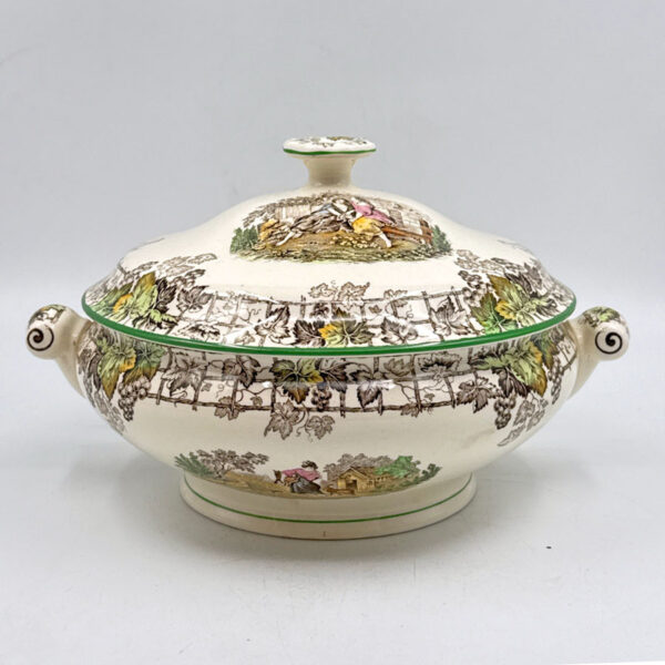 Copeland-Spode-Byron-Vegetable-Bowl-And-Cover-1 Copeland Spode Byron Vegetable Bowl And Cover