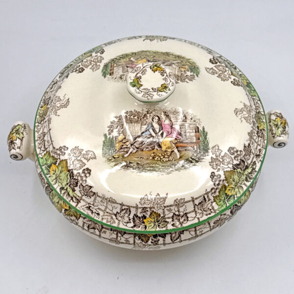 Copeland-Spode-Byron-Vegetable-Bowl-And-Cover-2 Copeland Spode Byron Vegetable Bowl And Cover