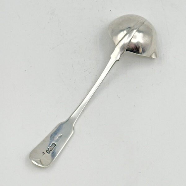 Georgian-Irish-Silver-Rat-Tail-Whisky-Toddy-Ladle-Dublin-1833-4 Georgian Irish Silver Rat Tail Whisky Toddy Ladle Dublin 1833