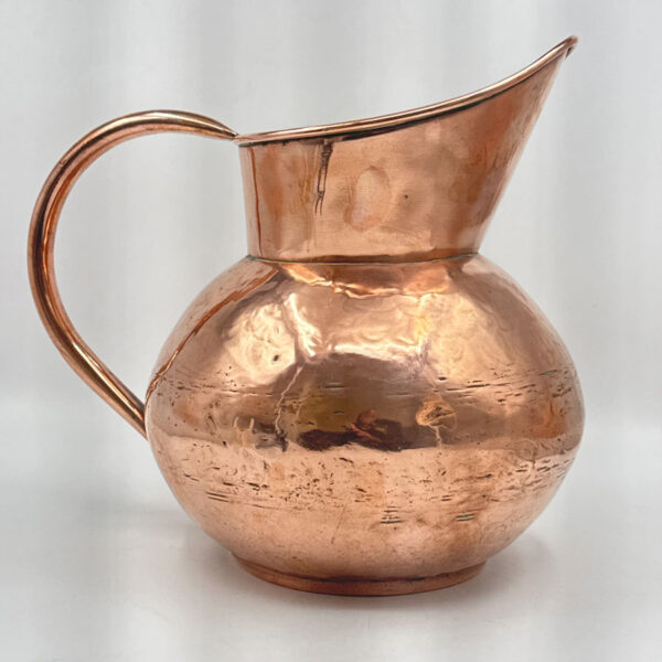 Large Copper Decorative Jug 34cm