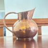 Large Copper Decorative Jug 34cm