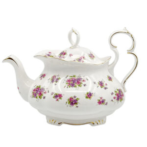 Royal Albert Violetta Victoria Shape Tea Pot