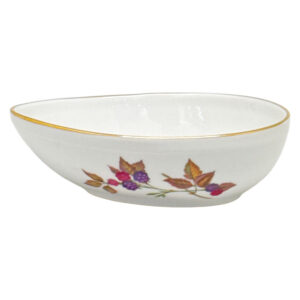 Royal Worcester Evesham Egg Shaped Dish