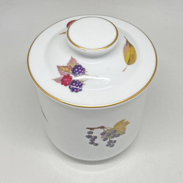 Royal Worcester Evesham Lidded Storage Jar