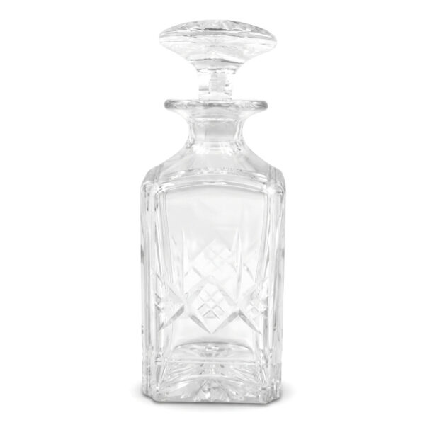 Stuart Crystal Glencore Square Decanter