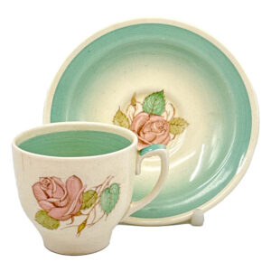 Susie Cooper Patricia Rose Demitasse Duo