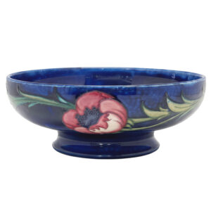 Big Poppy William Moorcroft Bowl C1920