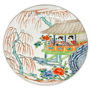 Japanese Zoshuntei Sanpuzo Charger 19th