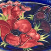 Moorcroft-Anemone-Oval-Shape-Dish-20th-2 Moorcroft Anemone Oval Shape Dish 20th