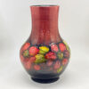 Moorcroft-Flambe-Clematis-Pattern-Bulbous-Vase-3 Moorcroft Flambe Clematis Pattern Bulbous Vase C1950