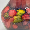 Moorcroft-Flambe-Clematis-Pattern-Bulbous-Vase-4 Moorcroft Flambe Clematis Pattern Bulbous Vase C1950