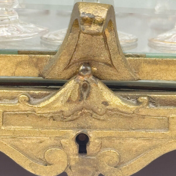 Napolean-III-Ormolu-And-Glass-Cave-A-Liqueur-Table-Tantalus-19th-7 Napolean III Ormolu And Glass Cave A Liqueur Table Tantalus 19th