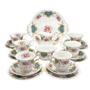 Royal Albert Berkeley 21 Piece Tea Service