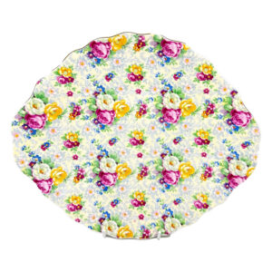 Royal Albert Chintz Floral Large Cake Plate
